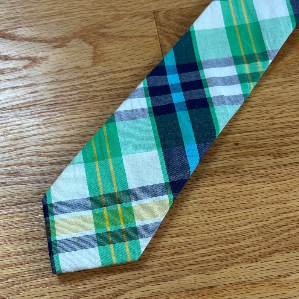Original Penguin Multicolor Plaid Tie